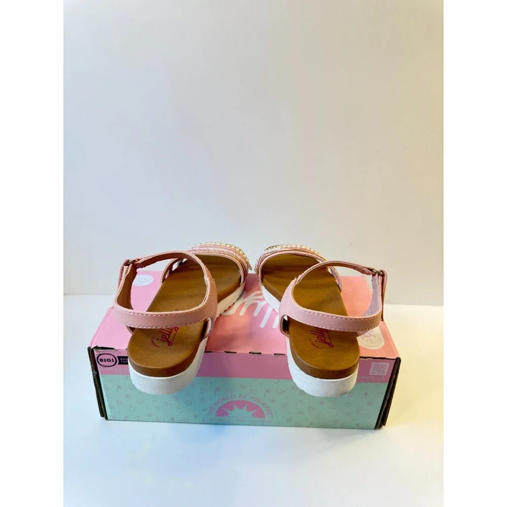 Jellypop Sandals Womens Comfort Pink US 13